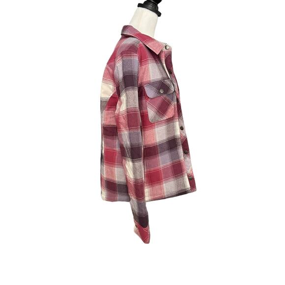 Free Country Reversible Jacket Flannel Lightweight Small - Picture 5 of 8